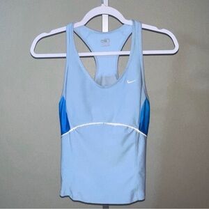 Nike Women’s Blue Racerback Tank Top, Size M